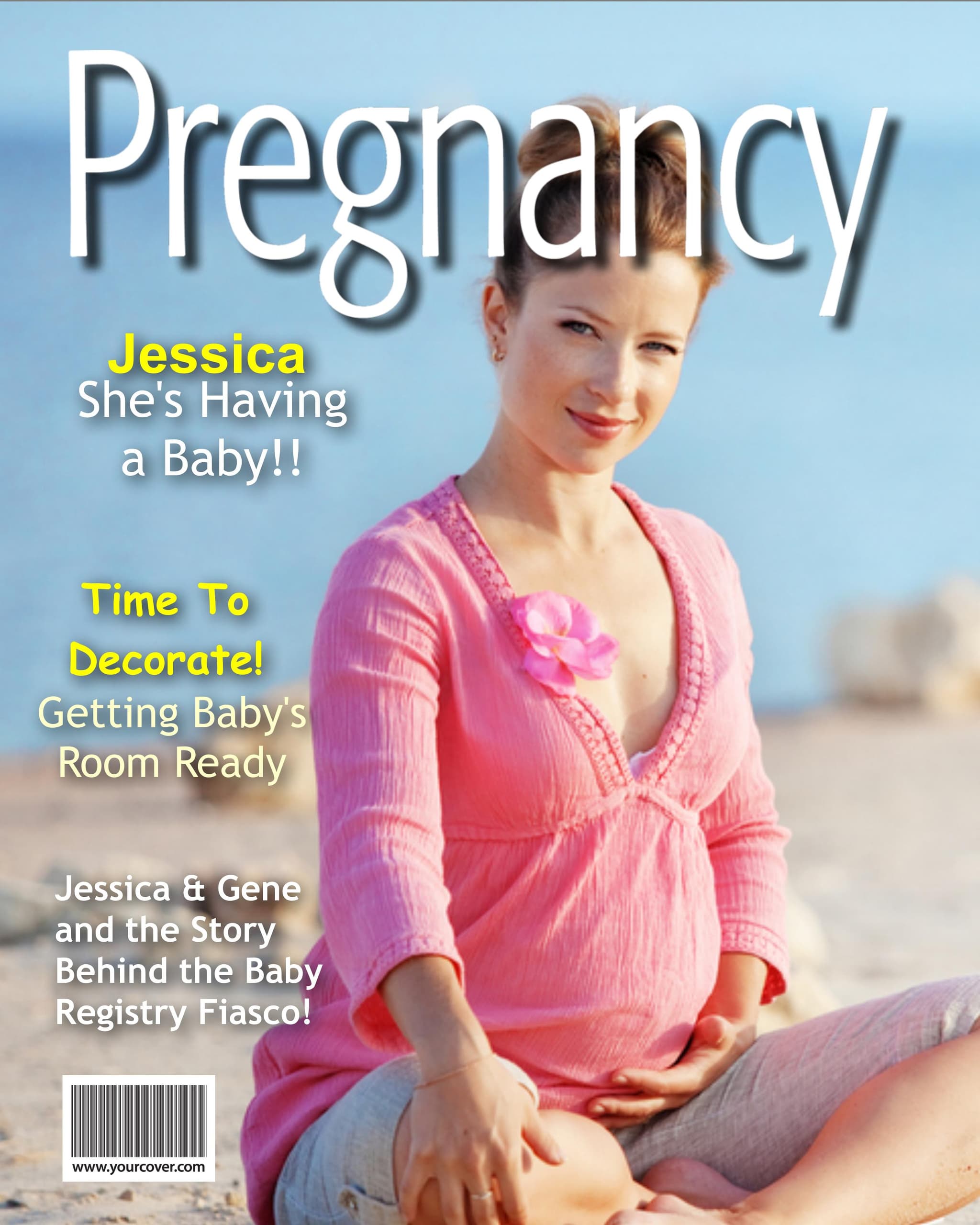 undefined magazine cover template