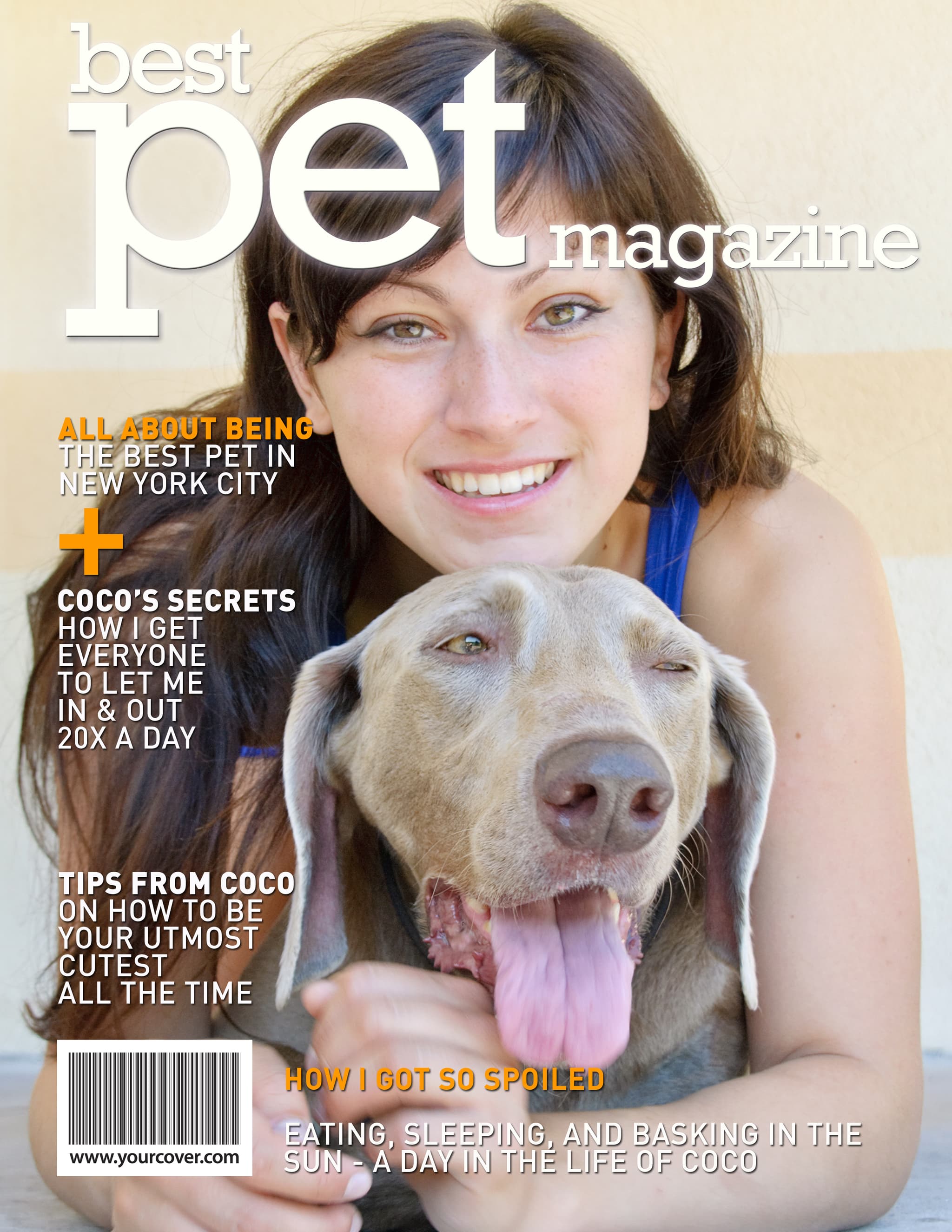 For Pet Lovers magazine cover example 2