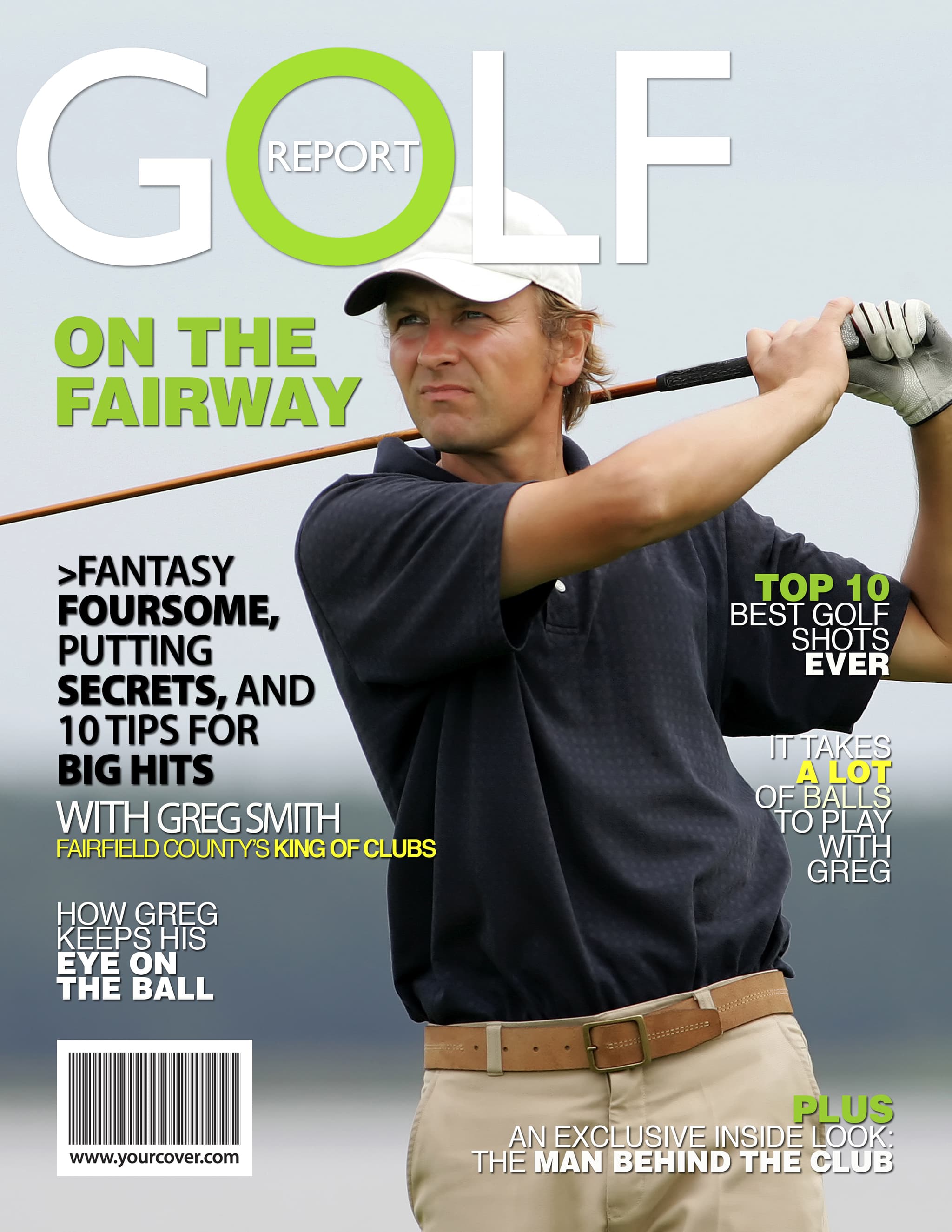 Outdoor & Adventure magazine cover example 3